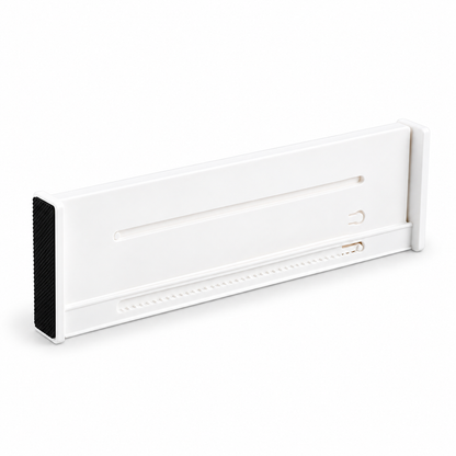 White Adjustable Drawer Divider