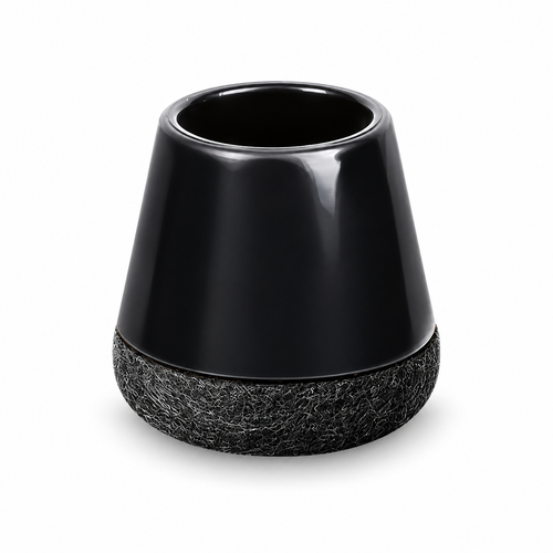 Black Chair Leg Floor Protector