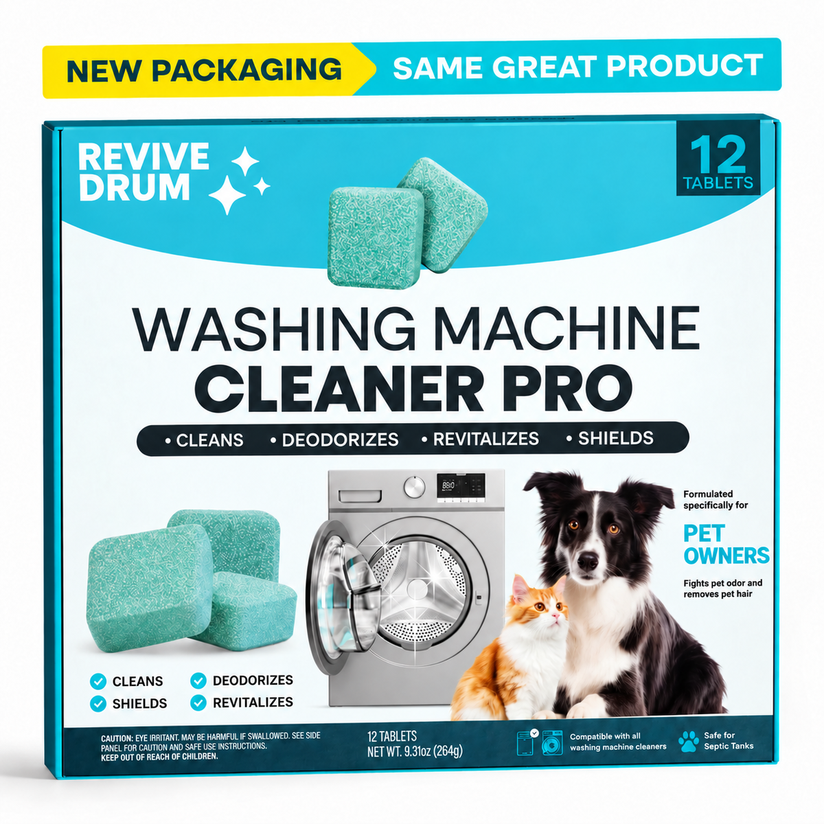 Washing Machine Cleaner Tablets – Easy Monthly Washer Care