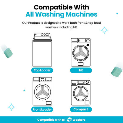 Washing Machine Cleaner Tablets – Easy Monthly Washer Care