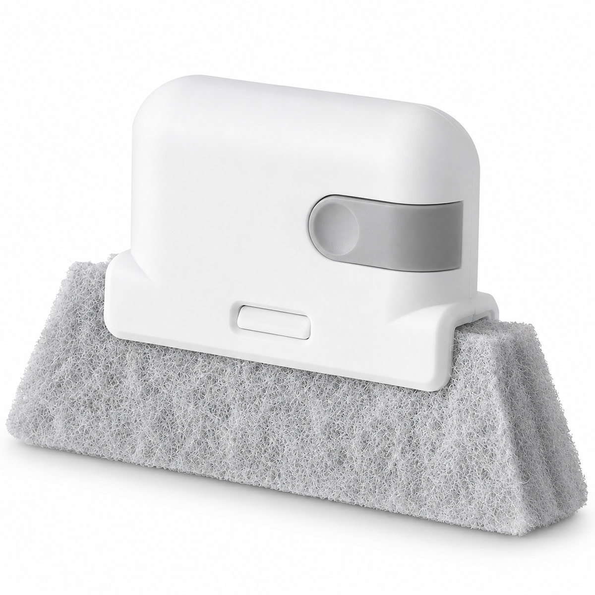 Gray Window Groove Cleaning Brush